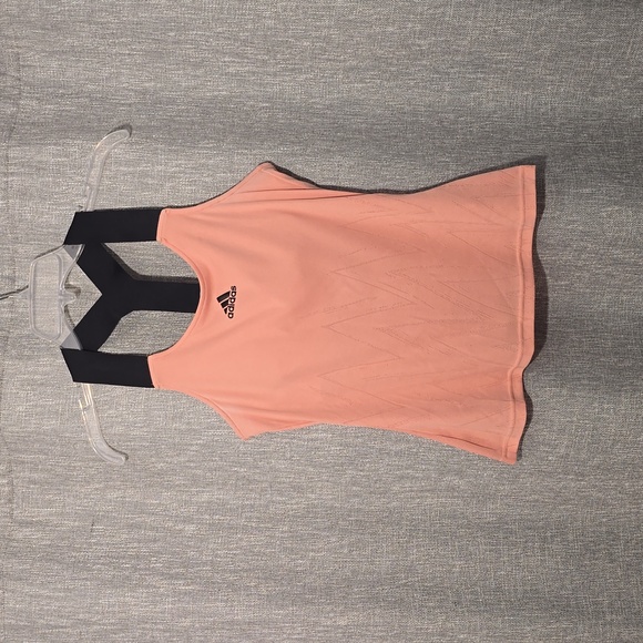 adidas Blush Tennis Tank Primeblue Aeroknit XS - Picture 3 of 9